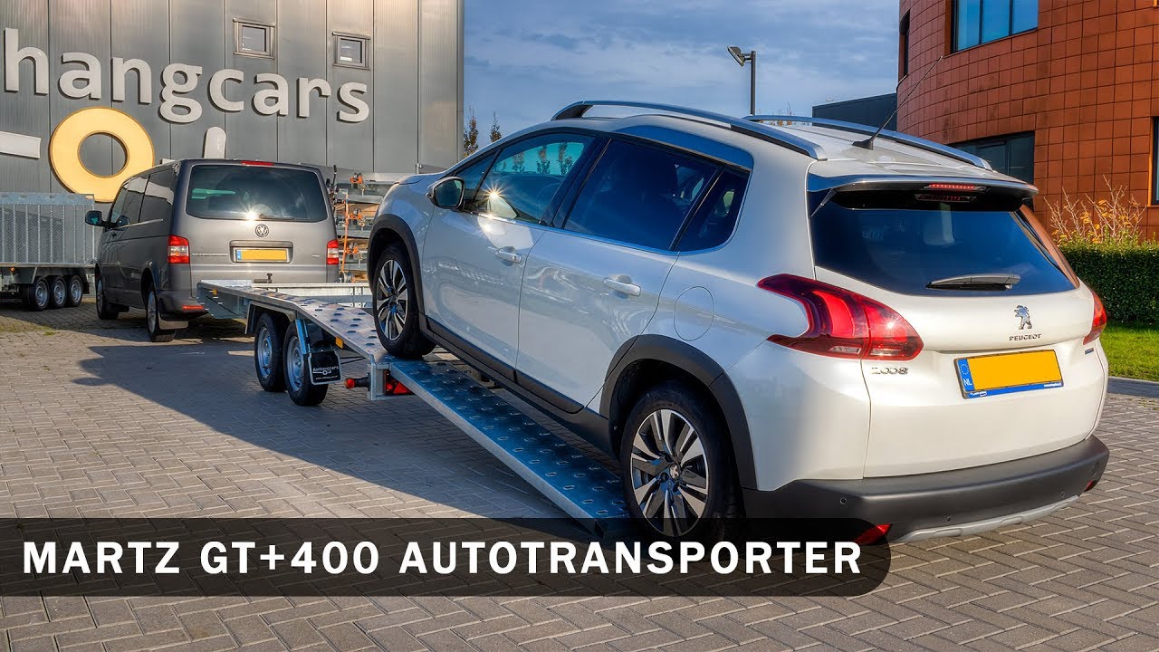 Martz GT+400 autotransporter bij Aanhangcars
