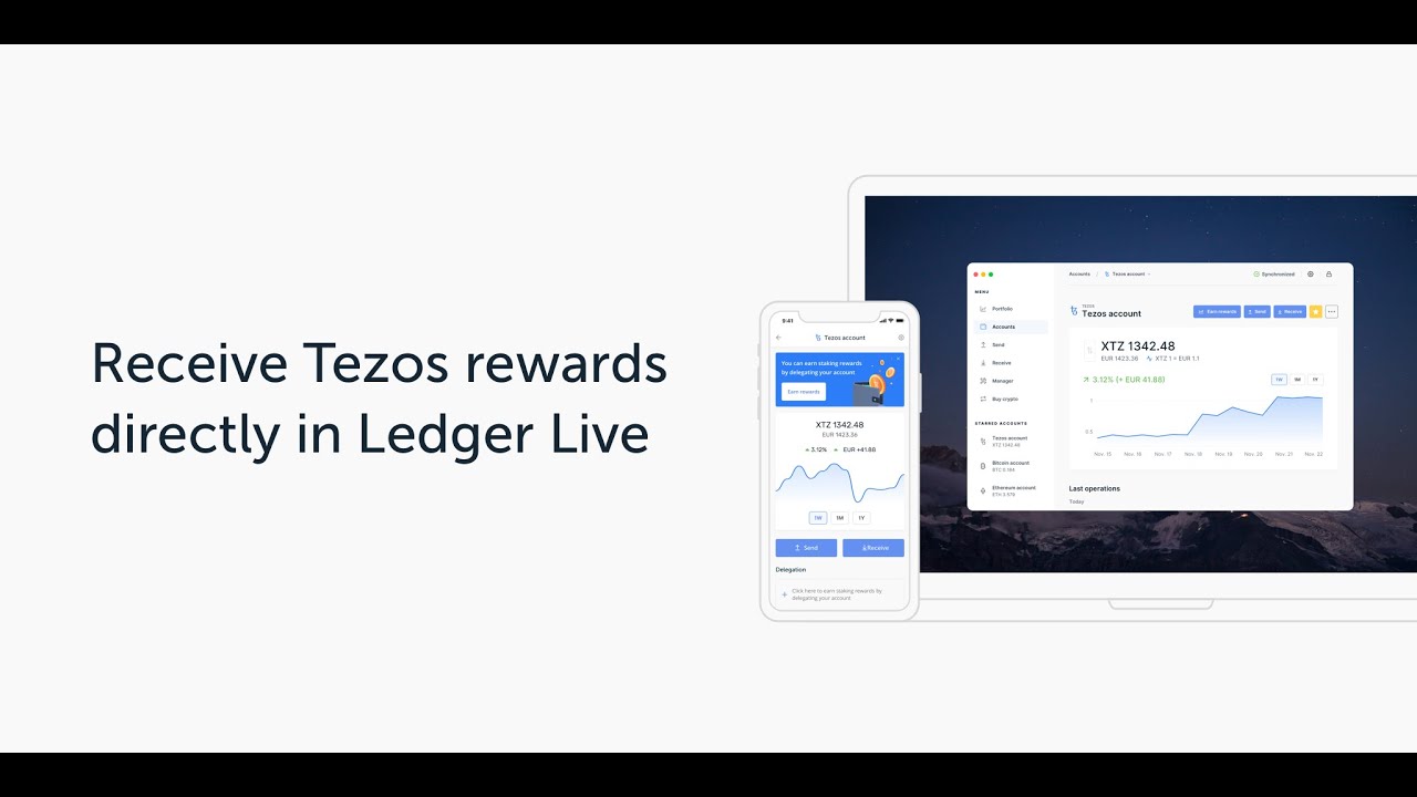 Grow your Tezos with Ledger Live