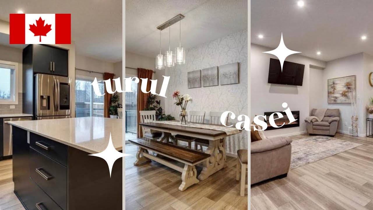 Așa arată casele în Canada (turul casei în interior) | Carmen and Vio