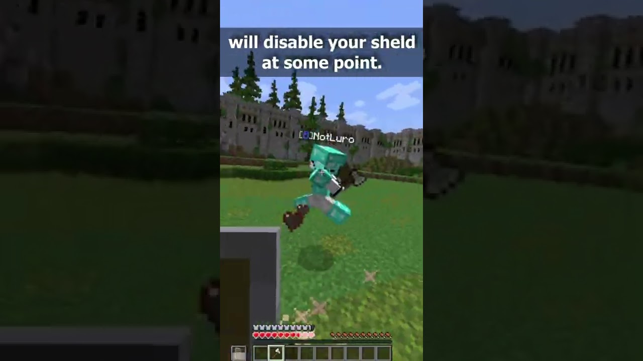 Do This To Improve Your Minecraft Axe PVP Skill (4) #shorts