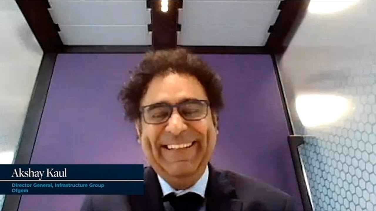 Akshay Kaul, Director General Infrastructure Group at Ofgem speaks to Anna Dickinson