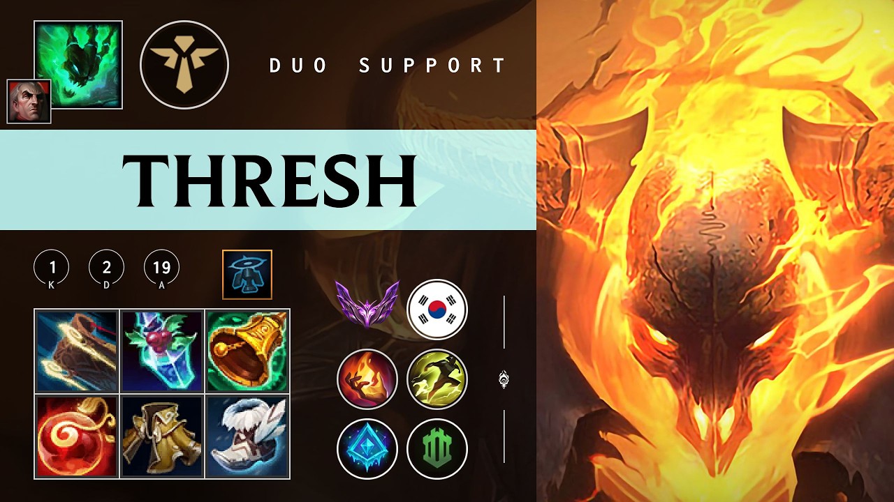 Thresh Support vs Elise - KR Master Patch 26.04