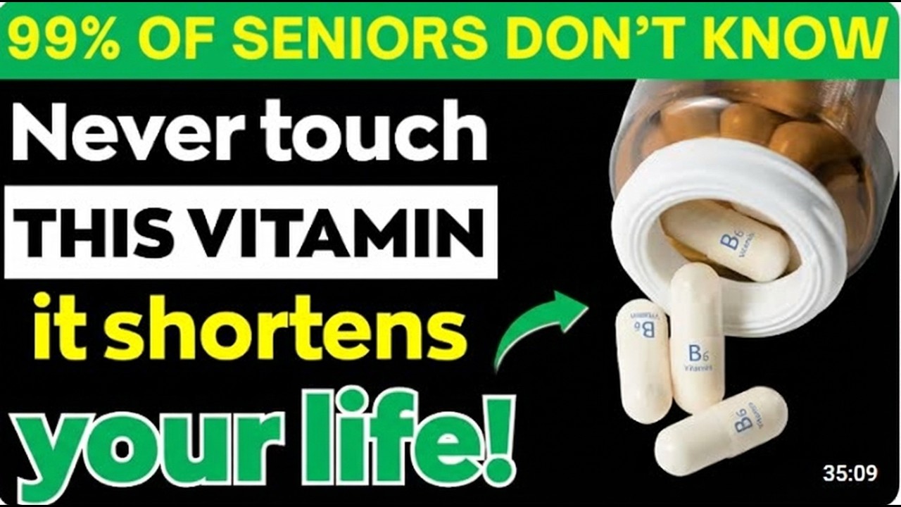 Over 60? 4 WORST Vitamins You Should NEVER Take (DANGEROUS!) and 4 You MUST Take Daily