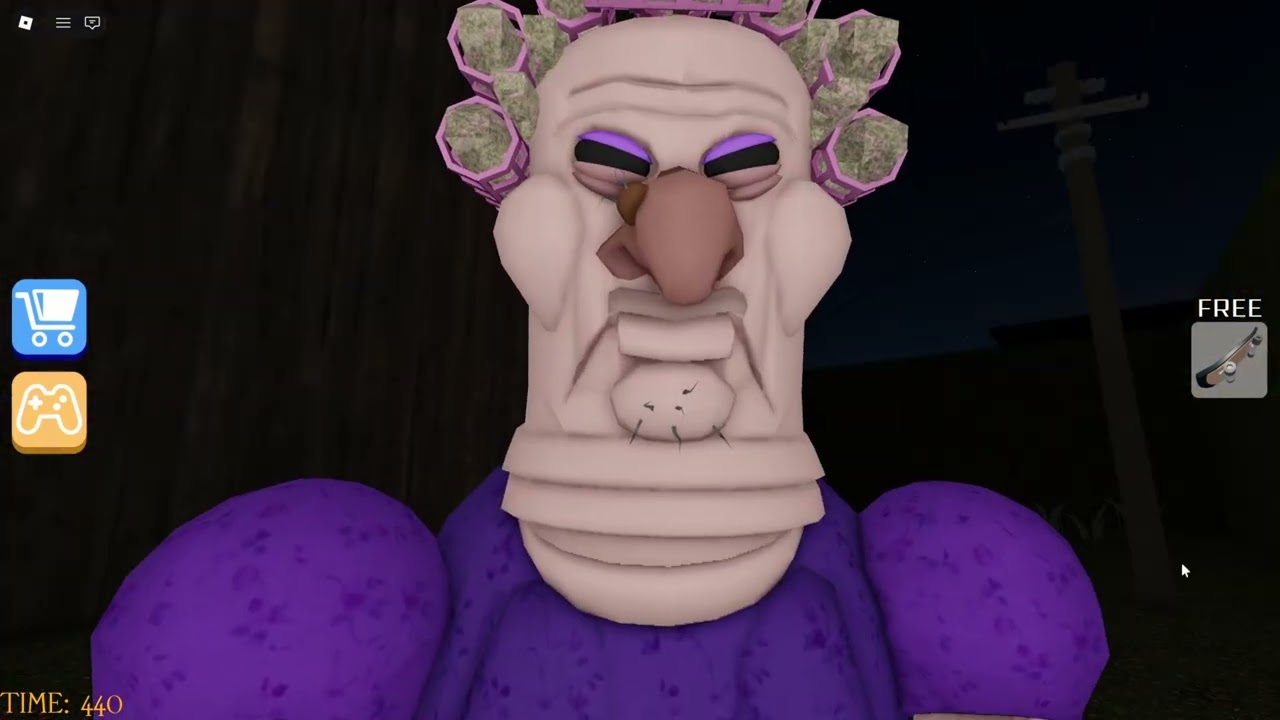 GRUMPY GRAN - Full Walkthrough obby