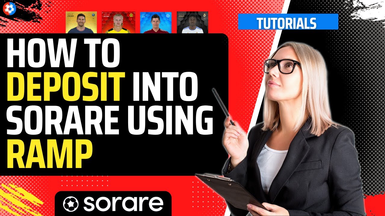 How to DEPOSIT into Sorare with no CRYPTO knowledge using RAMP! Simply and EASY method!