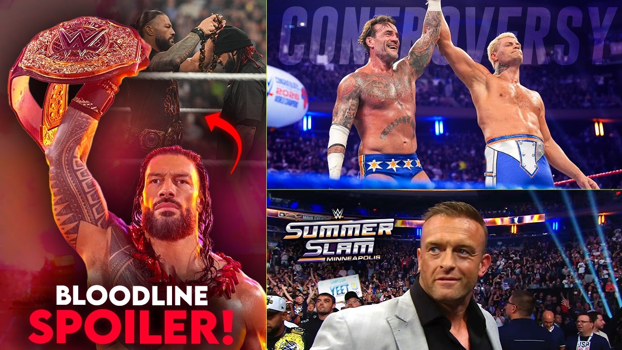 Roman Reigns BLOODLINE FUTURE SPOILER 🚨 | CM Punk Vs Cody Rhodes DRAMA, Nick Aldis WRESTLING | WWE
