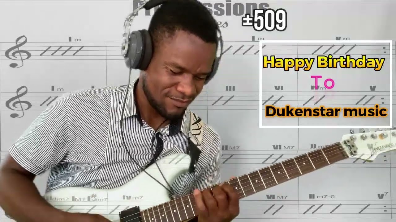 Progression mineure - aprann jwe nan yon l&ograve;t nivo // #guitar  tuto