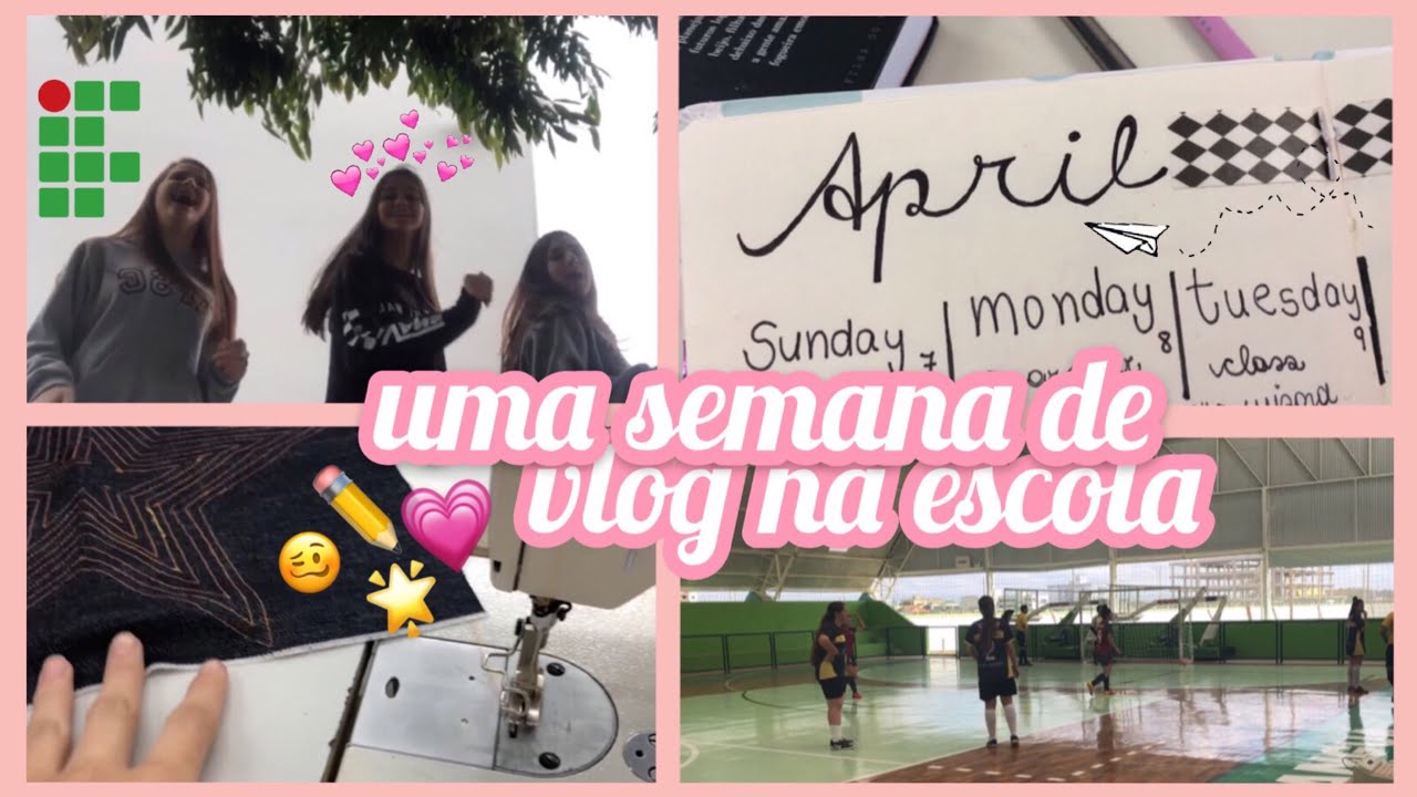 UMA SEMANA DE VLOG NA ESCOLA