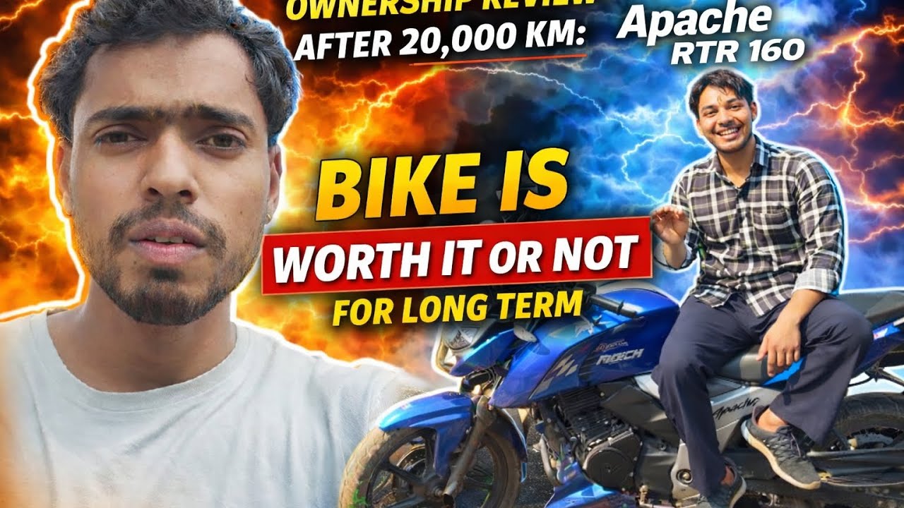 Apache RTR 160 4v- After 20,000 km Ownership Review | Is the Bike Worth It for Long Term?