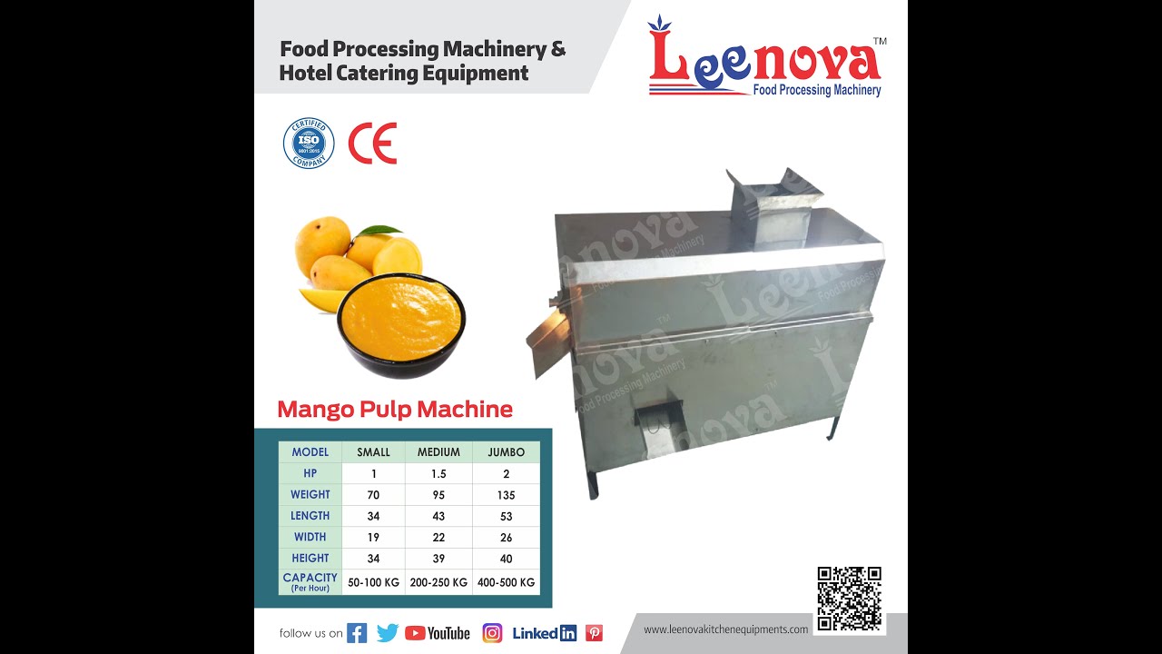 MANGO PULP MACHINE | MANGO JUICE -