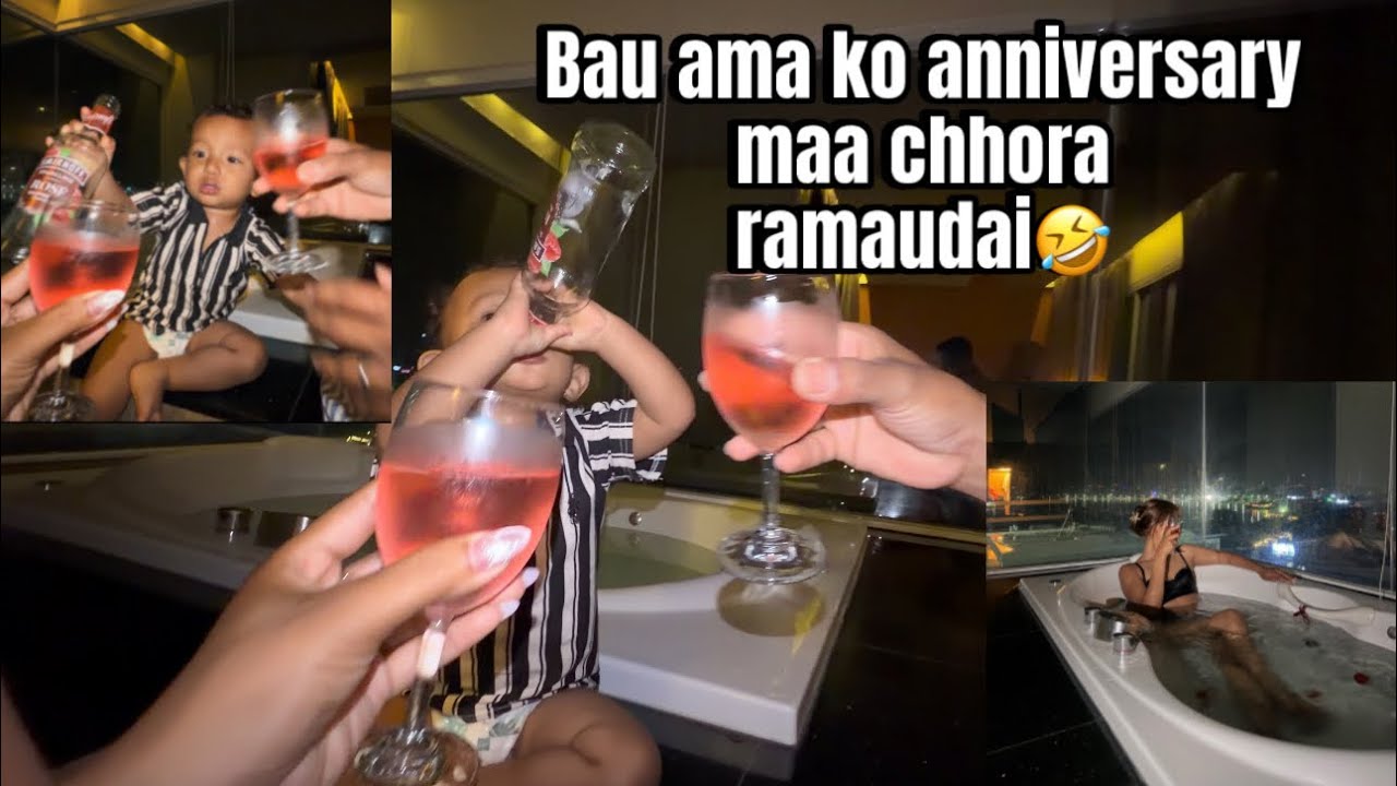 Raati ko 12 baje celebrate 🎉 gardai. / Phuket to pattaya city/ 3rd marriage anniversary 