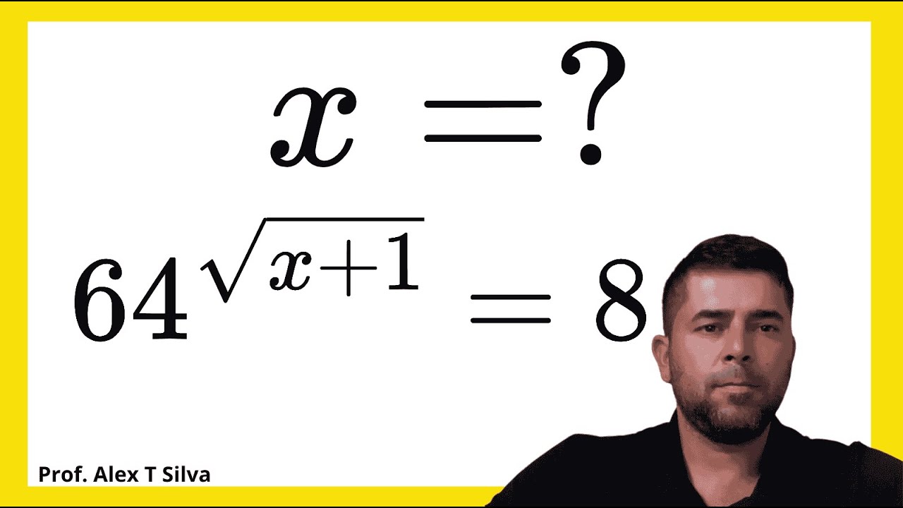 Equação EXPONENCIAL elegante!