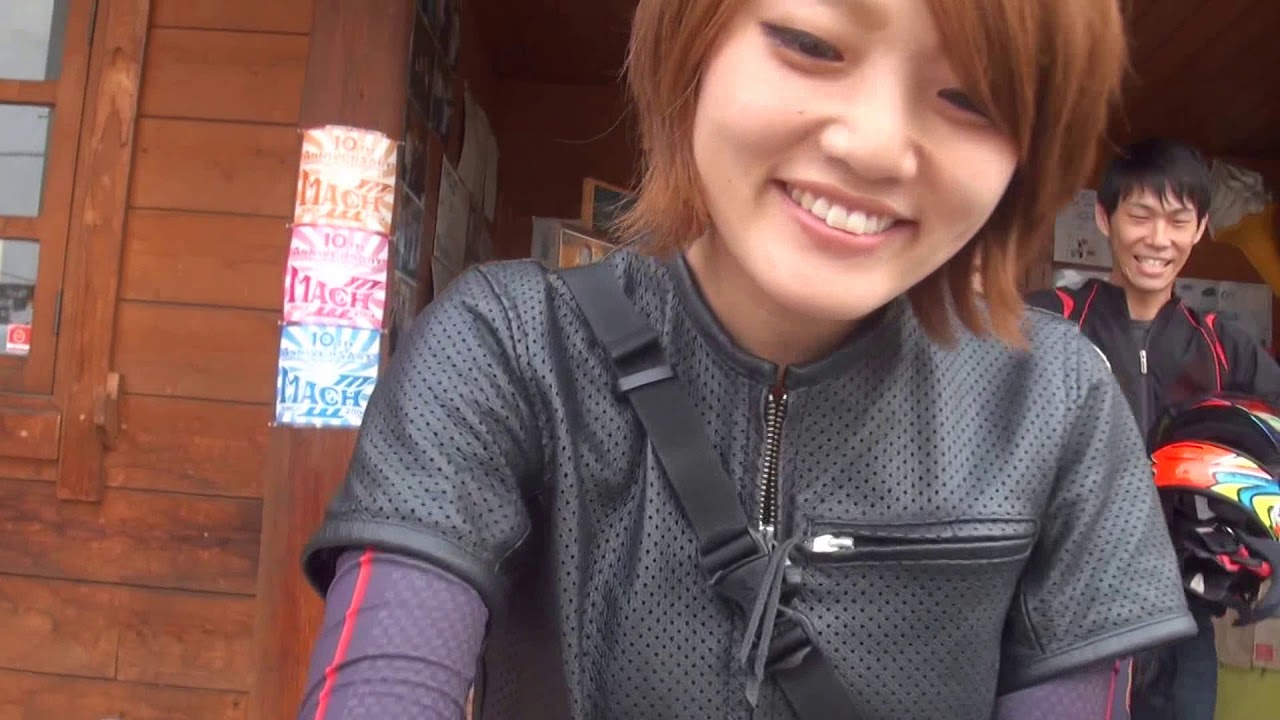 カッコいい女性ライダー　可愛いライダー　Ninja ZX-6R　CBR1000RR　GSX1300R  HAYABUSA