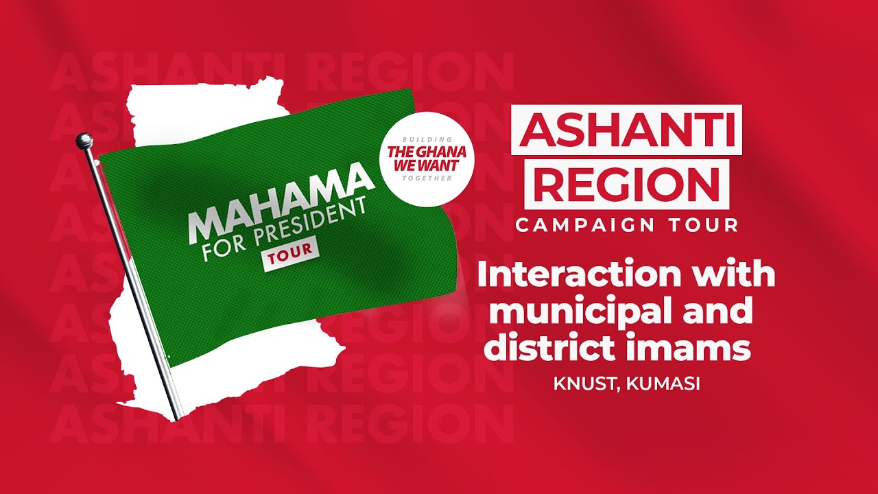 WATCH LIVE | ⁠Mahama interacts with municipal and district imams | #Mahama4change2024 | WoezorTV