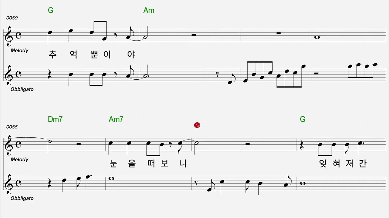 바람에 실려간 사랑  Flute