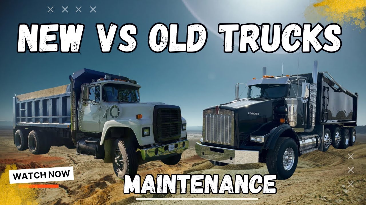 MAINTENANCE ON OLDER DUMP TRUCKS & SEMI | SHOULD NEW OWNER OPERATORS BUY OLD OR NEW TRUCKS?