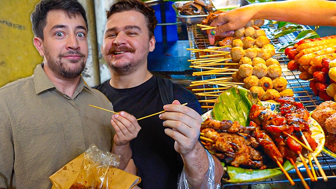 Eating Bangkok’s $1 Buffet with Seal On Tour 🇹🇭 (Mystery Meat)