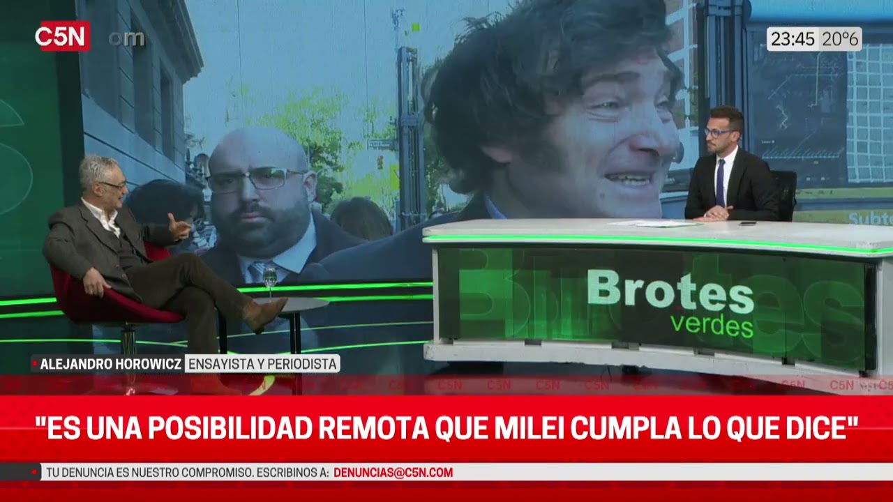 Entrevista a Alejandro Horowicz en BROTES VERDES - Parte 1