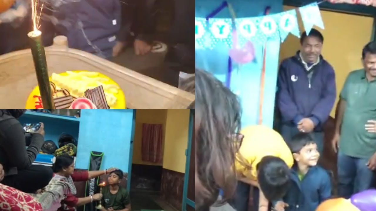 Surprise #birthday gift dekhe pallab pagol || living with mukherjee