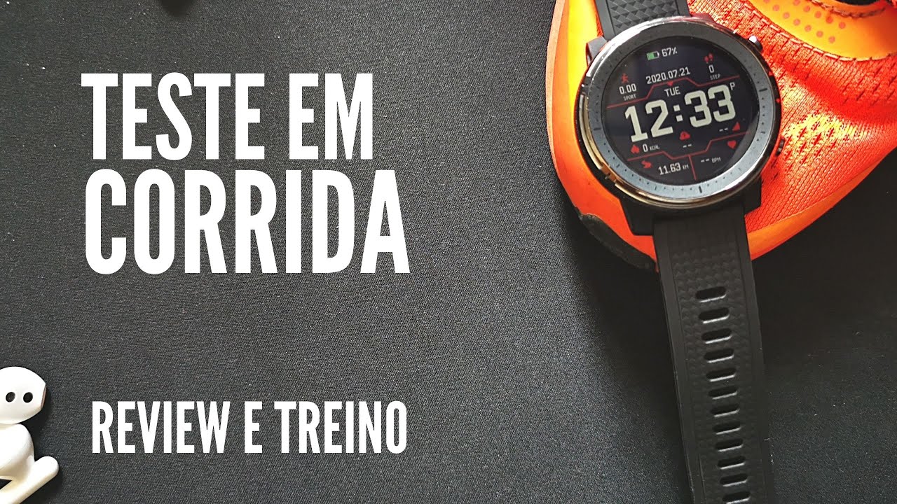 Xiaomi Amazfit Stratos 3 Teste em Corrida