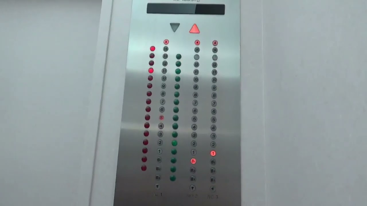 セントシティのエレベーター