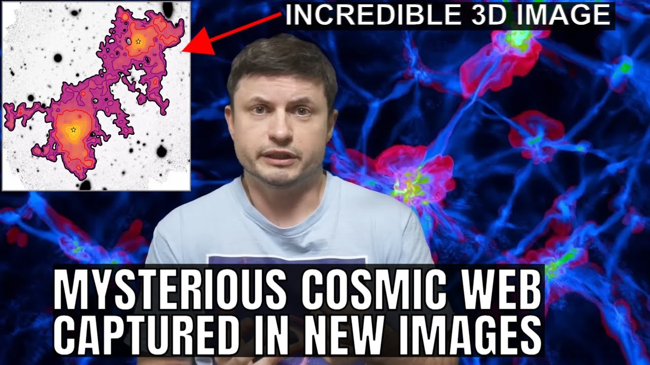 Mindblowing New Images of Cosmic Web Revealed by Several Telescopes