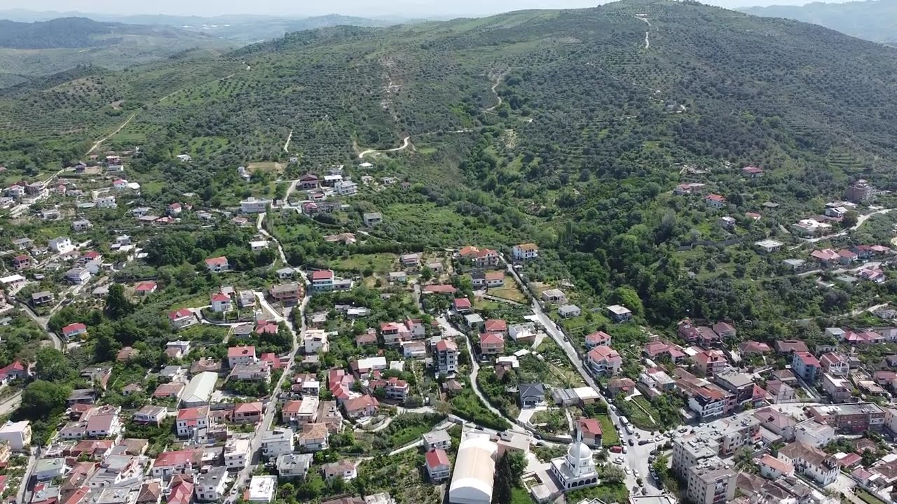 Qyteti i Lushnjes nga lart | Pamje me dron | DJI mini se #albaniabydrone