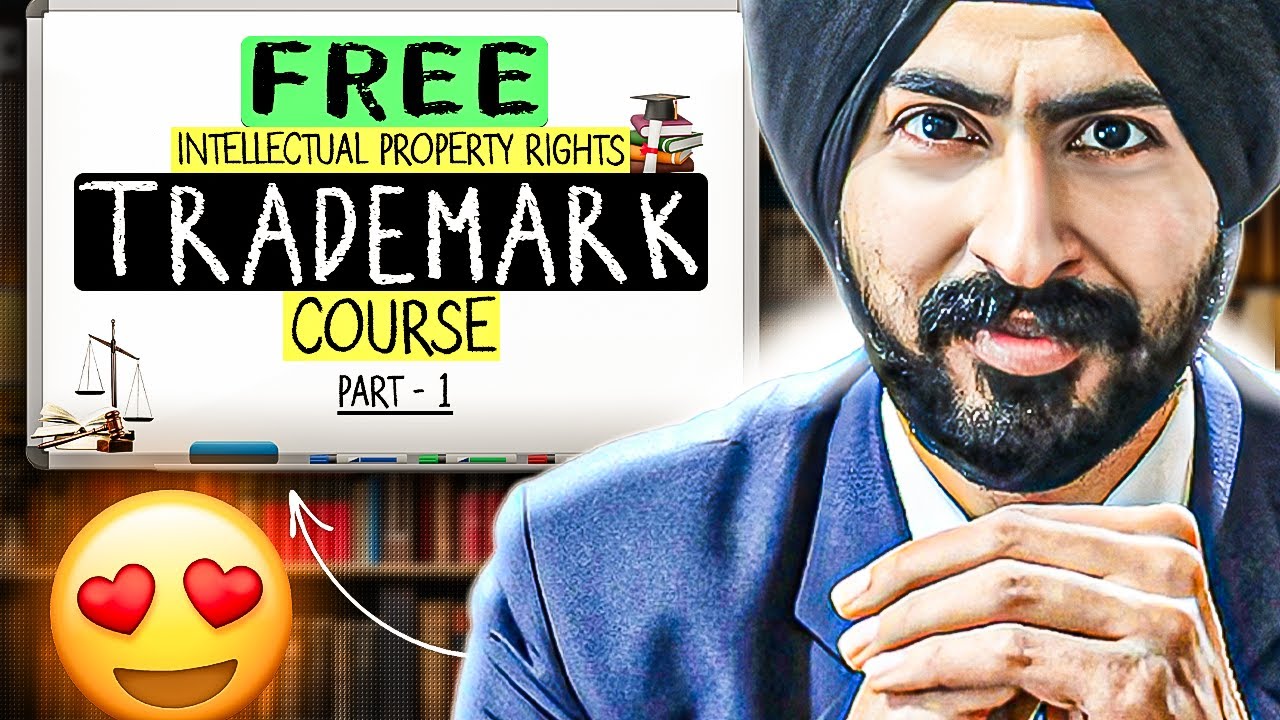 INDIA में पहेली बार FREE TRADEMARK COURSE | Startup के लिए ज़रूरी है ये Course | IPR Full Course