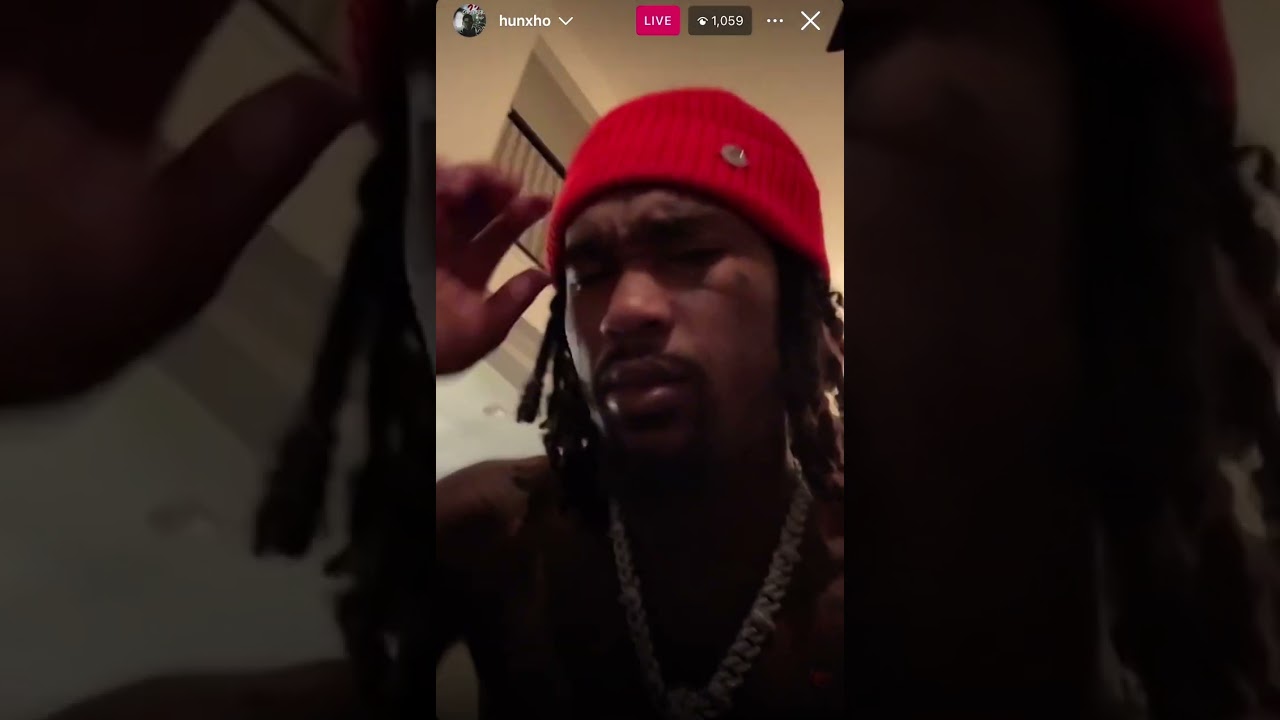 hunxho ig live playing unreleased
