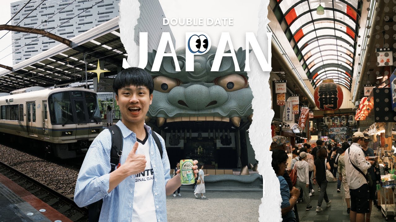 大阪五天四夜Vlog | 每天都早八出門晚三睡覺(凌晨三點...) 比上班還累