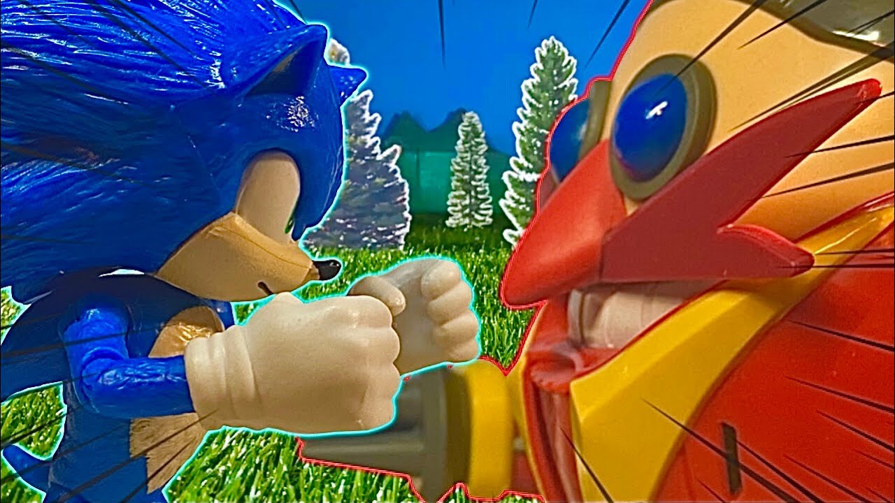 СОНИК ПРОТИВ СМЕРТЕЛЬНОГО ЯЙЦА РОБОТА (Sonic Stopmotion)