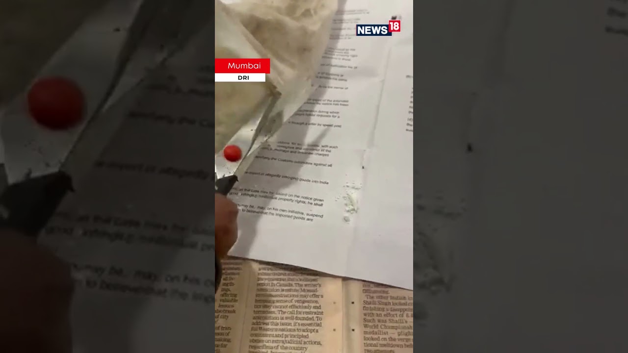 Mumbai: DRI Officials Seize 568 gram Of Cocaine Valued At Rs 5.68 Crore, 3 Arrested | #Shorts N18S