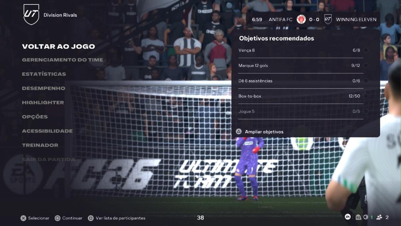 EA SPORTS FC 26 Partida bizarra de 12 gols