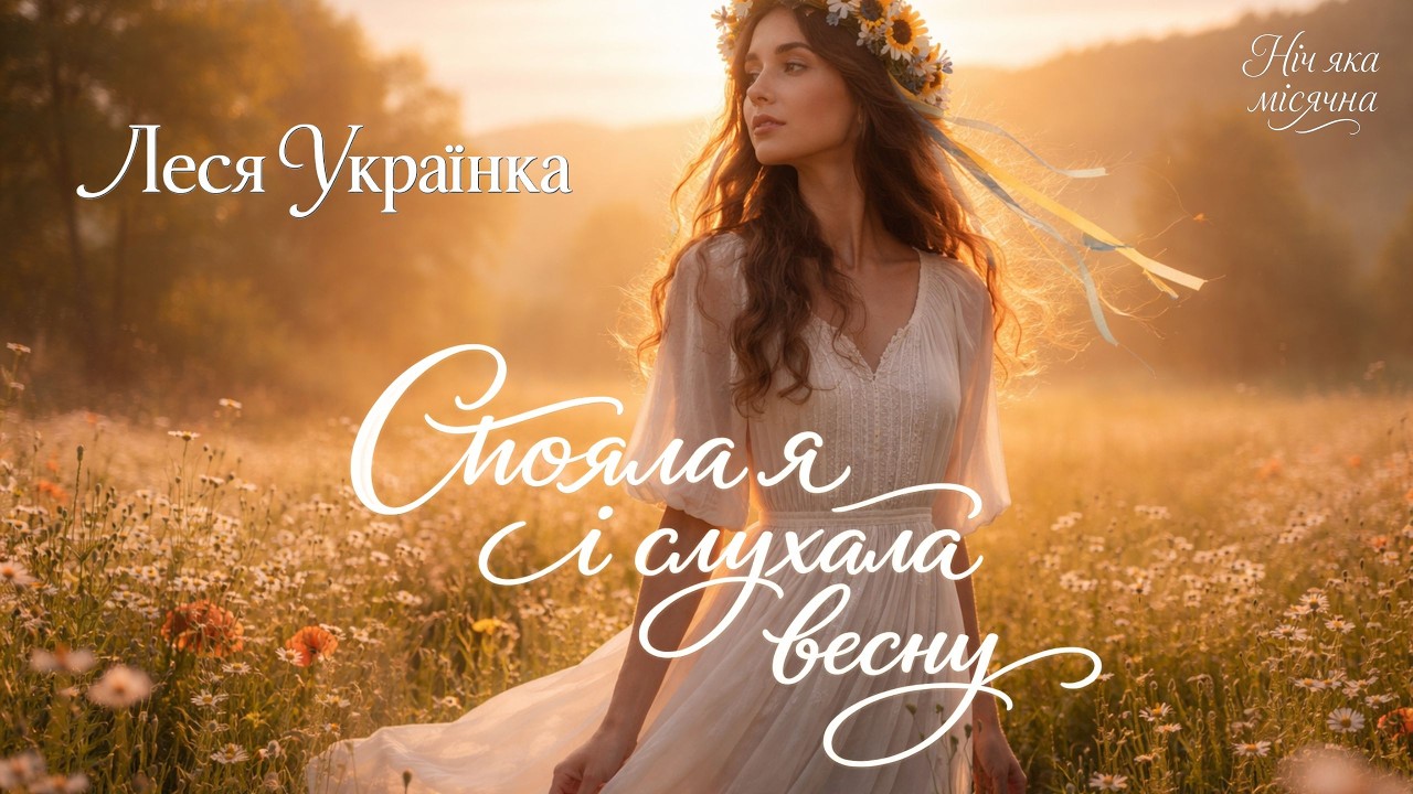 Стояла я і слухала весну | Леся Українка