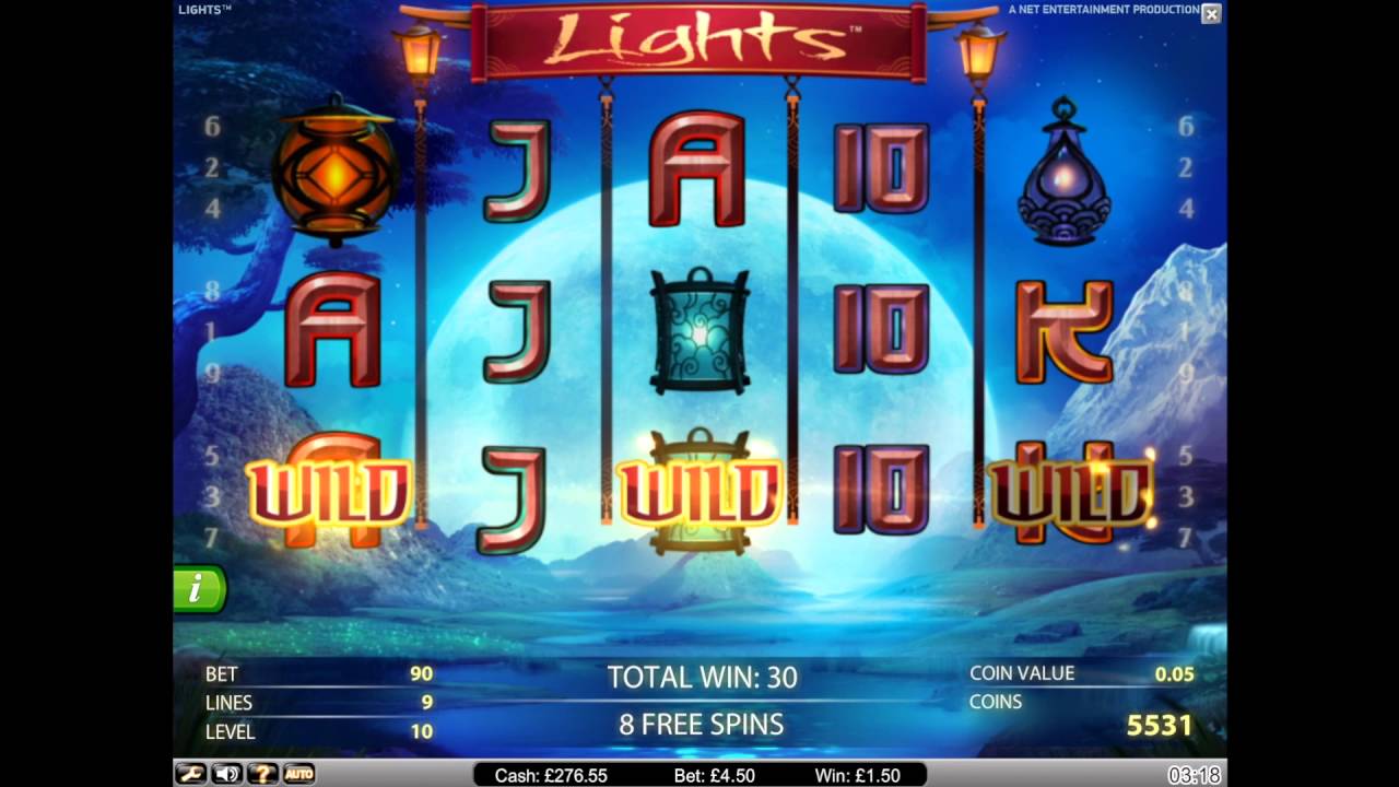Lights Slot Machine at CloudCasino.com BIG WIN + FREE SLOTS SPINS