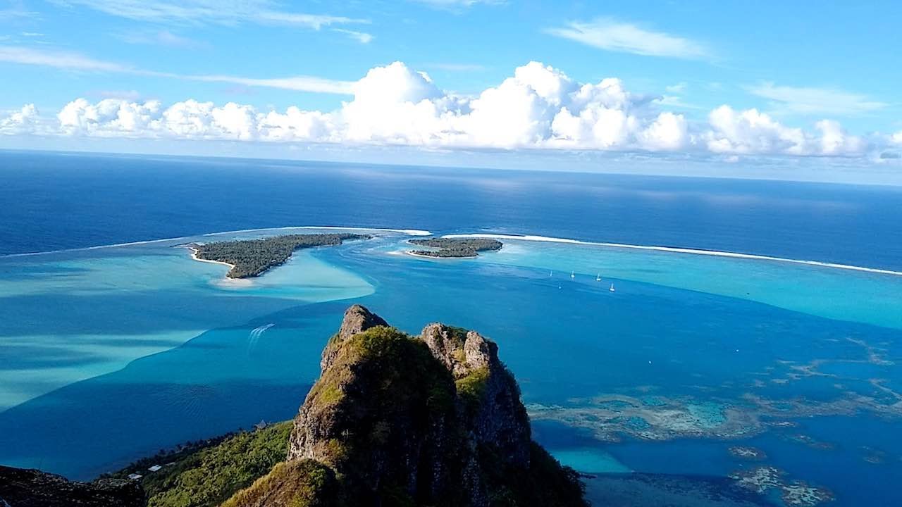 Sailing in The Society Islands