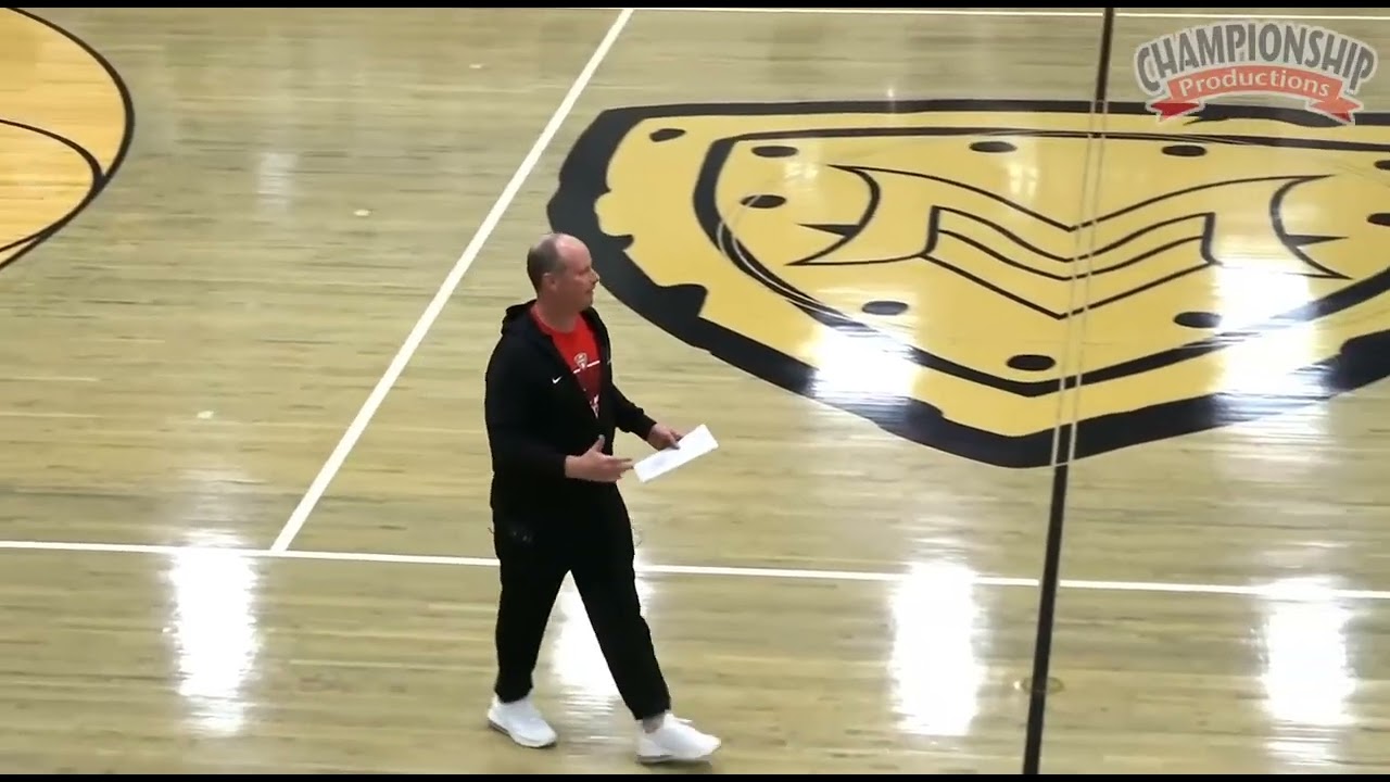 Brady Sallee full court Advance layup drill