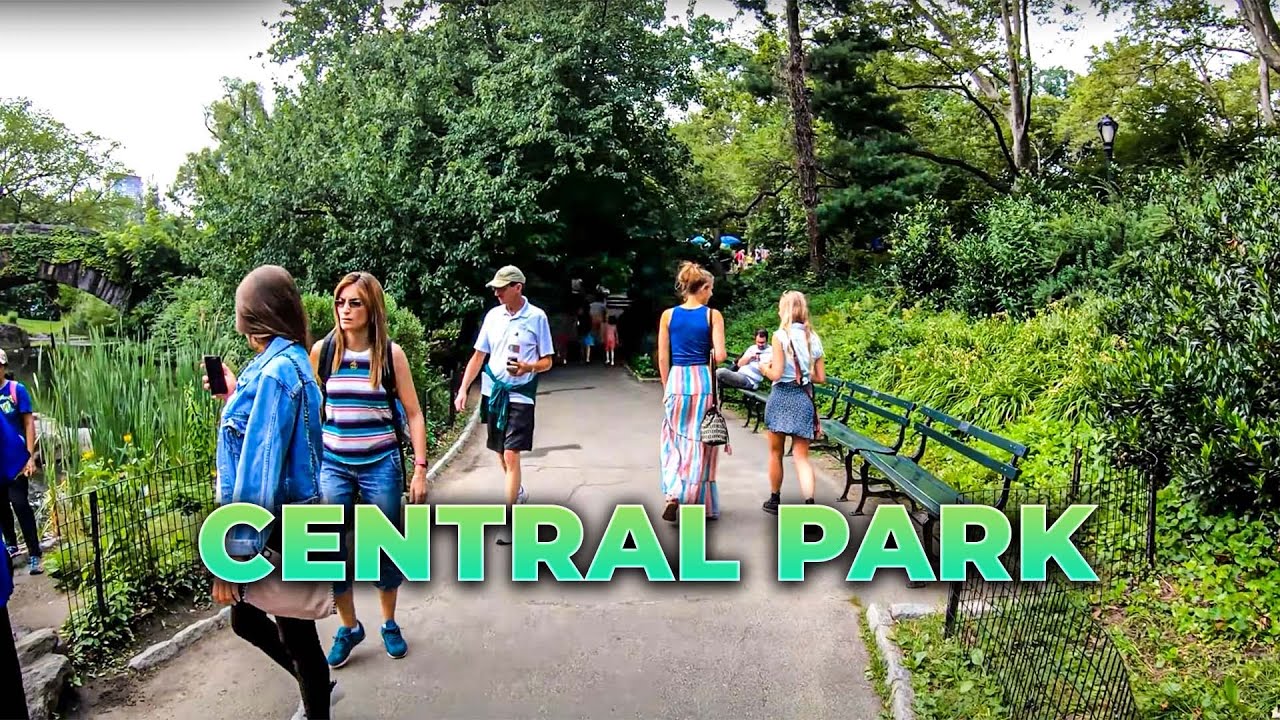 ⁴ᴷ⁶⁰ Walking NYC (Narrated) : Central Park from 5th Avenue - 59th Street to Belvedere Castle