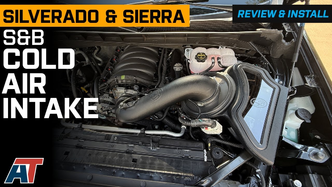 2019-2026 6.2L Sierra 1500 S&B Cold Air Intake with Oiled Cleanable Cotton Filter Review & Install