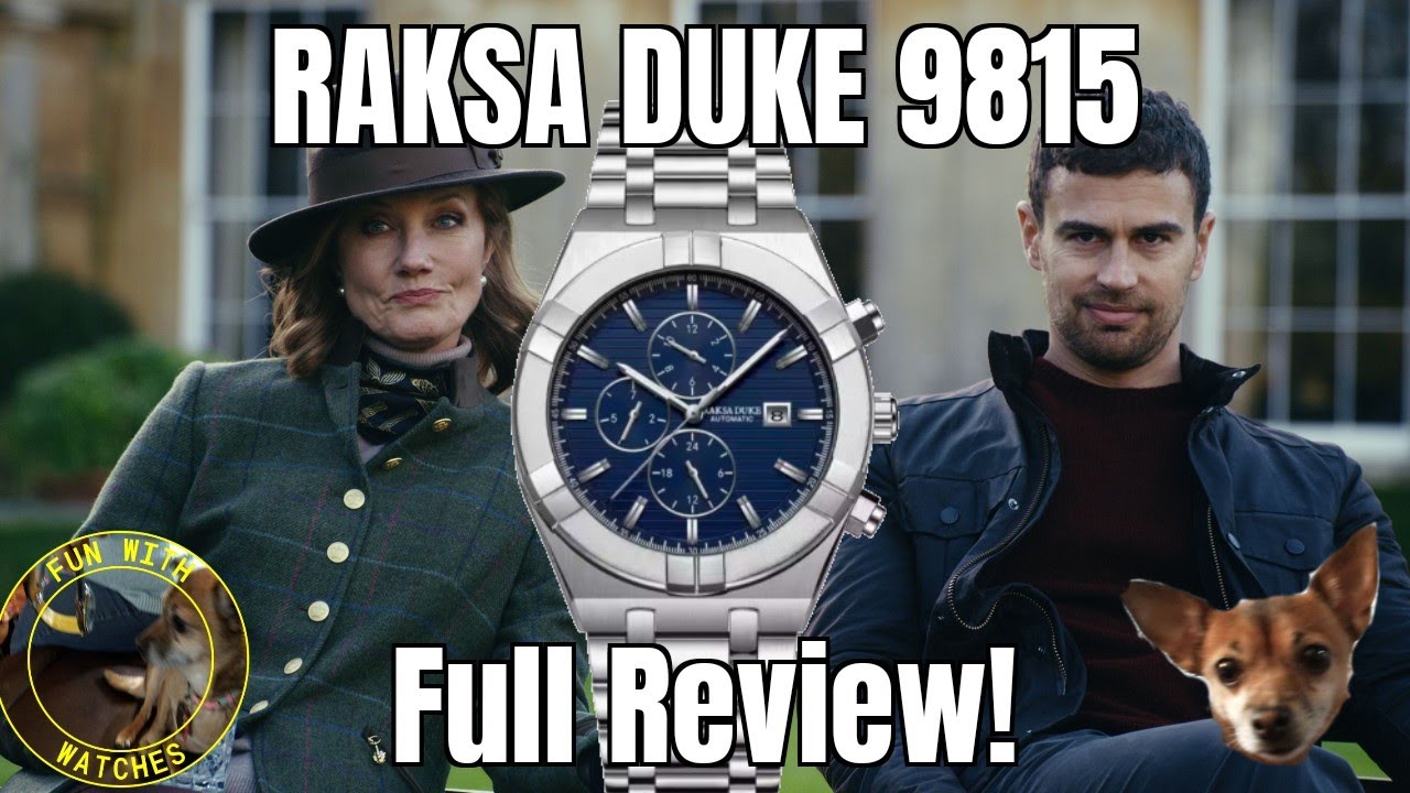 Обзор автоматических многофункциональных часов Raksa Duke 9815!