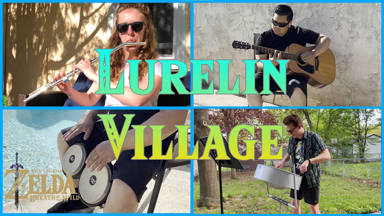 Zelda Breath of the Wild - Lurelin Village (cover)