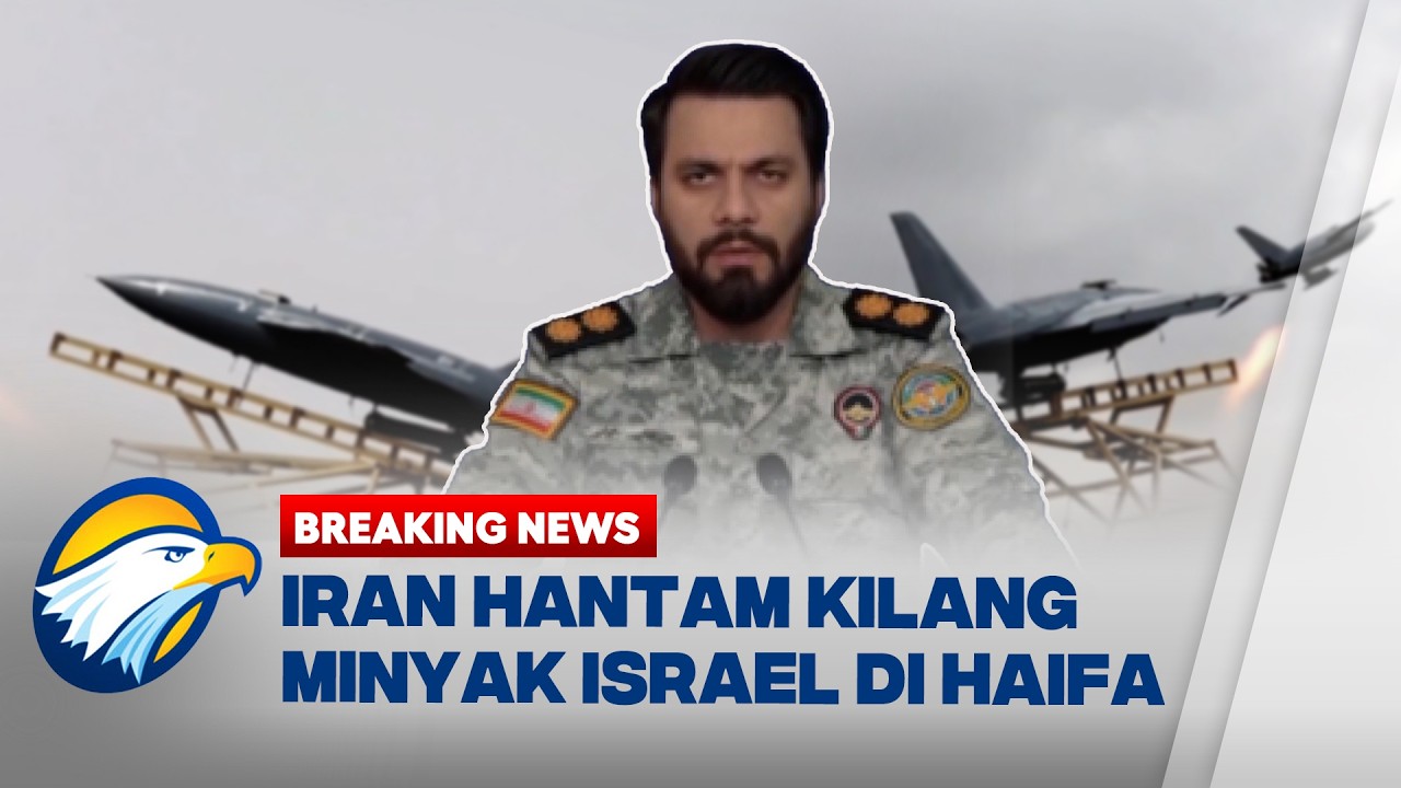BREAKING NEWS - Drone Iran Targetkan Fasilitas Energi Israel