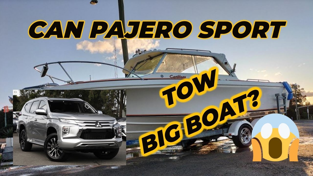 Может ли Mitsubishi Pajero Sport буксировать лодку весом 3000 кг в ГОРУ???