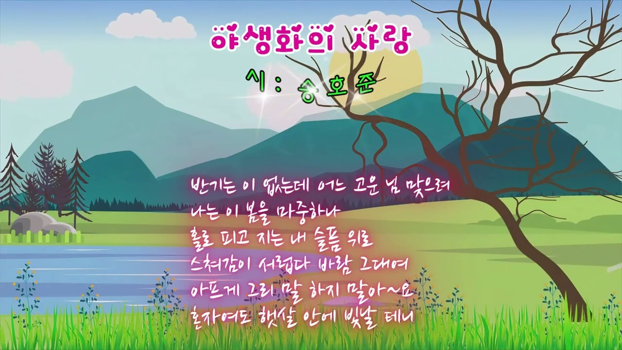 야생화의 사랑