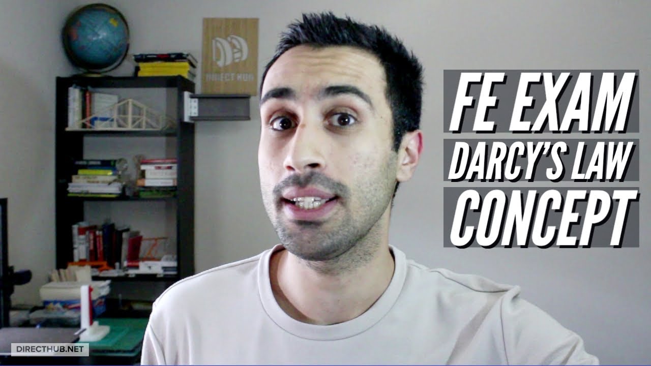 FE Exam Concepts - Darcy's Law - Groundwater Flow - Civil & Environmental FE