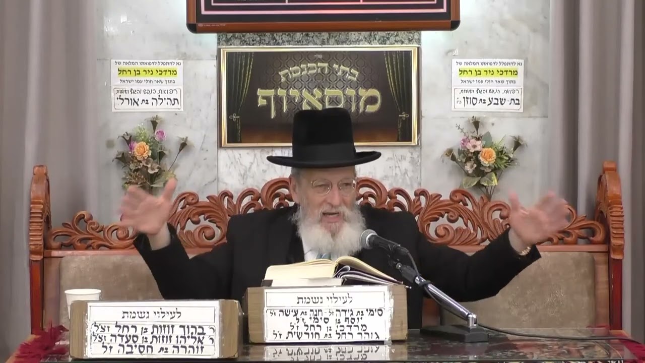 הרב שלמה בויאר | אקטואליה ופרשה | מוסאיוף