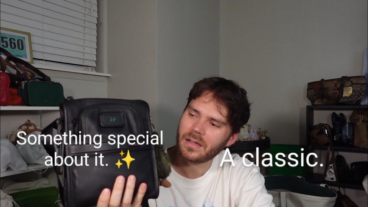 Tumi Alpha Small Pocket Bag a classic and gem of a bag