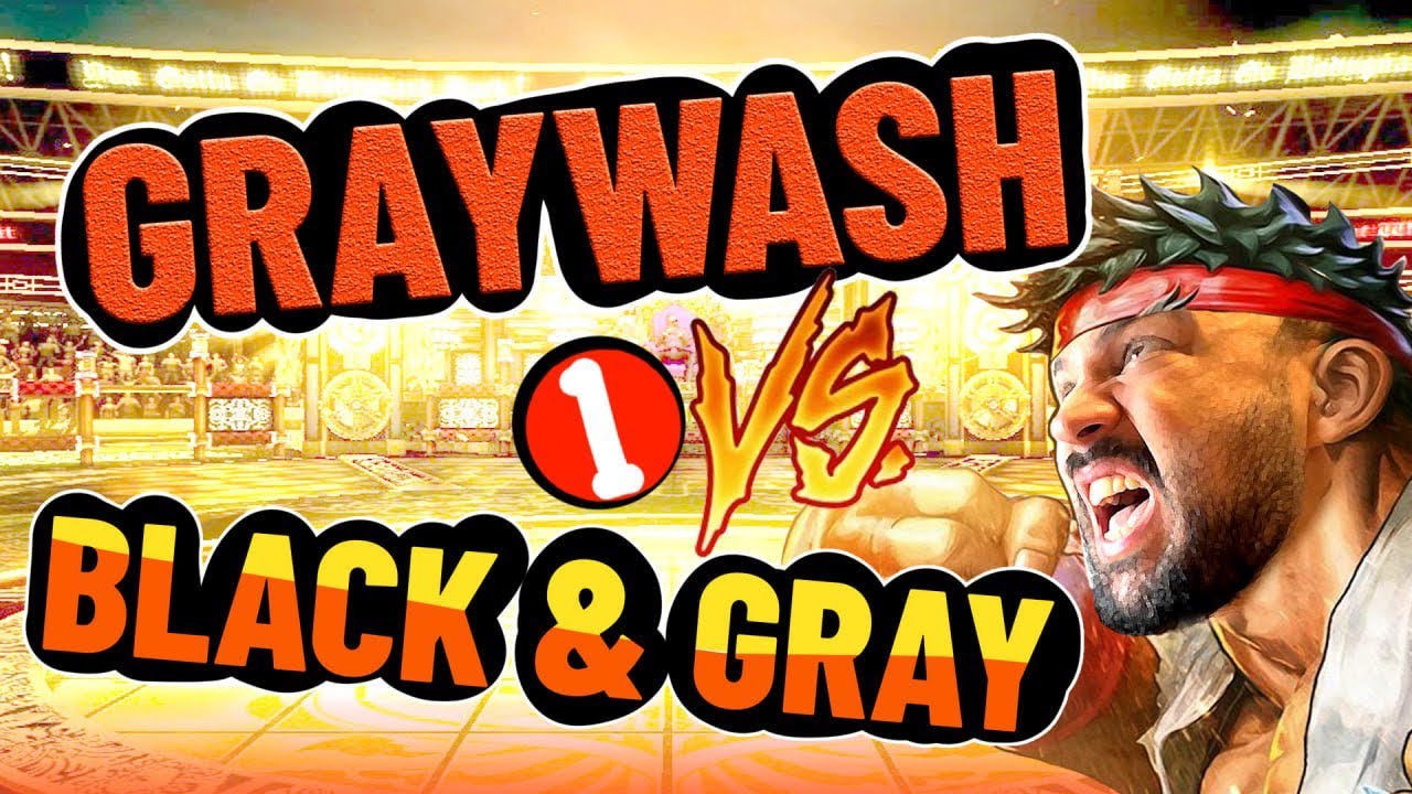 Black and gray - gray wash tutorial/ آموزش سبک بلک اند گری -گری واش
