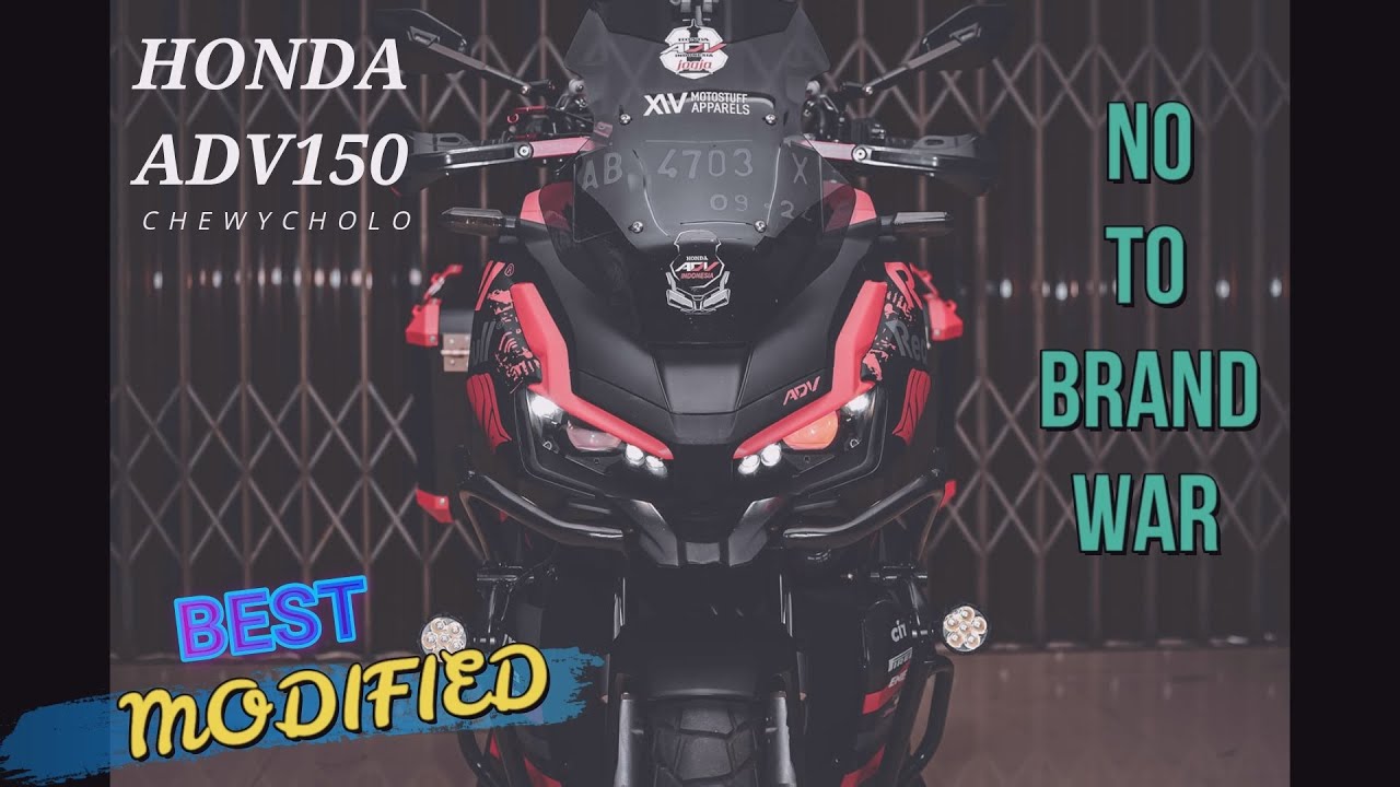 BEST Honda ADV 150 MODIFIED