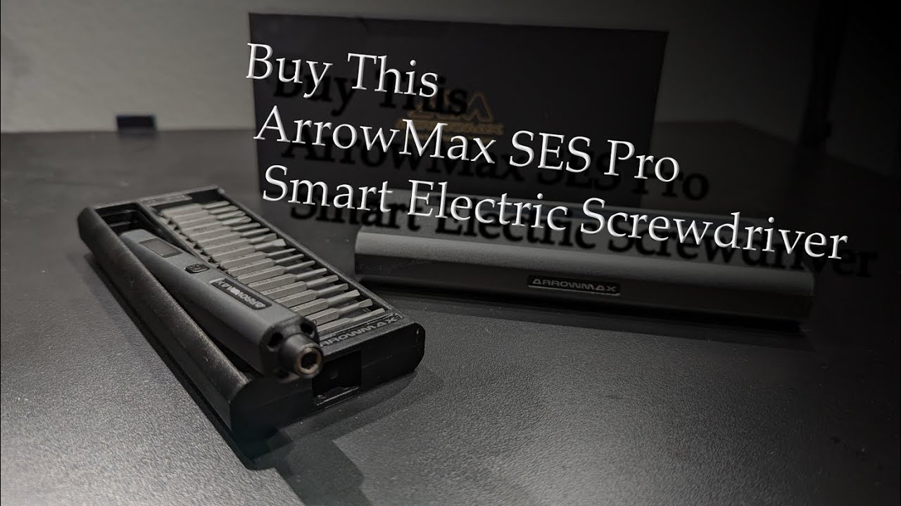 ArrowMax SES Pro : Smart Electric Screwdriver Unboxing and Review